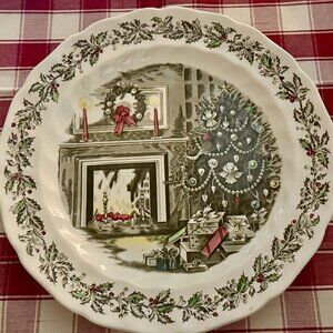 Merry Christmas Johnson Bros. Chop Plate